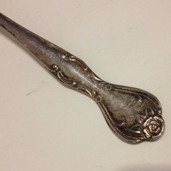 Nasco Norma Pattern Flatware Bon Bon Spoon Pie Cake Server 2 Pieces Stainless - Picture 4 of 9